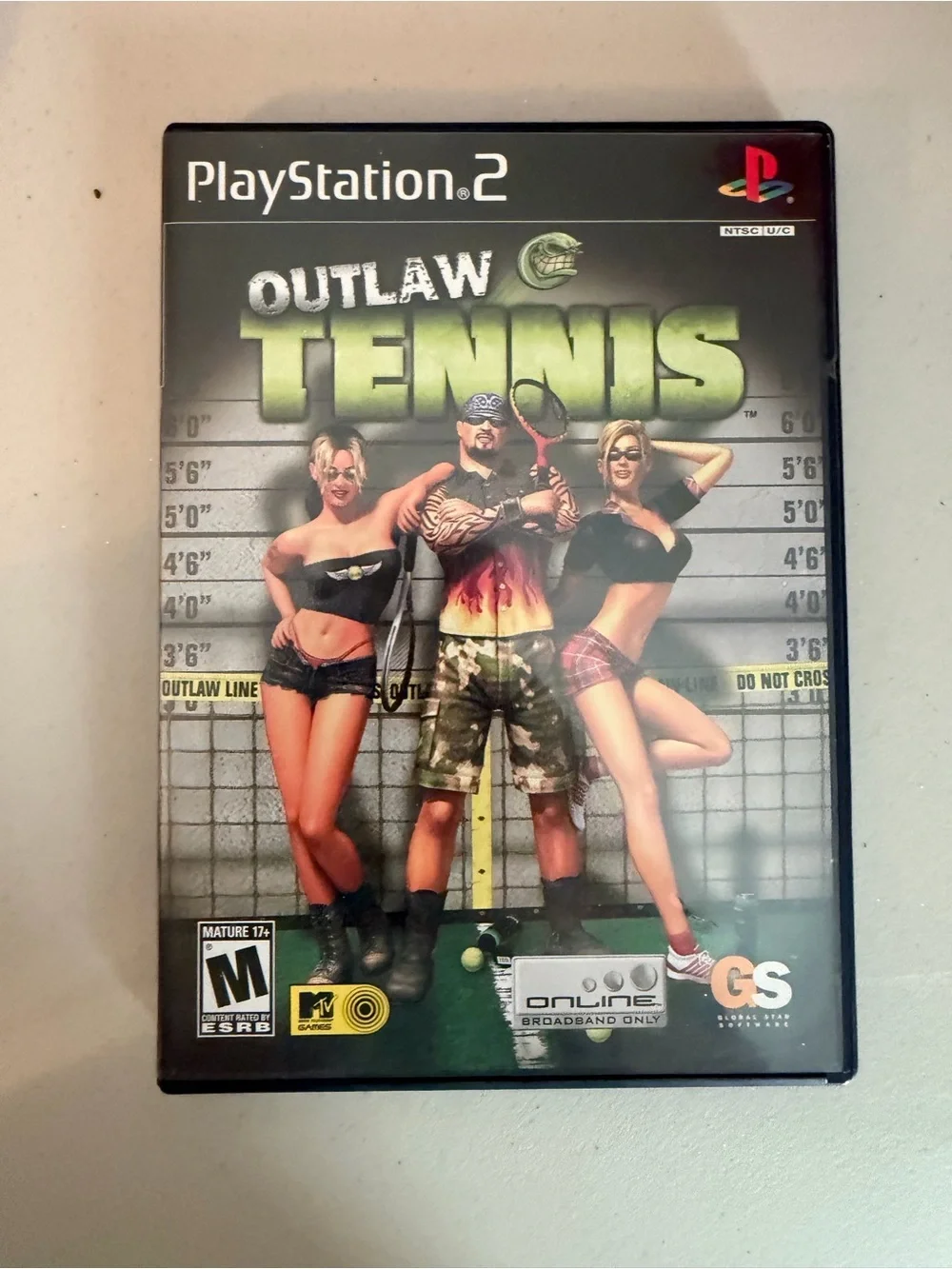 PlayStation 2 Game, Outlaw Tennis